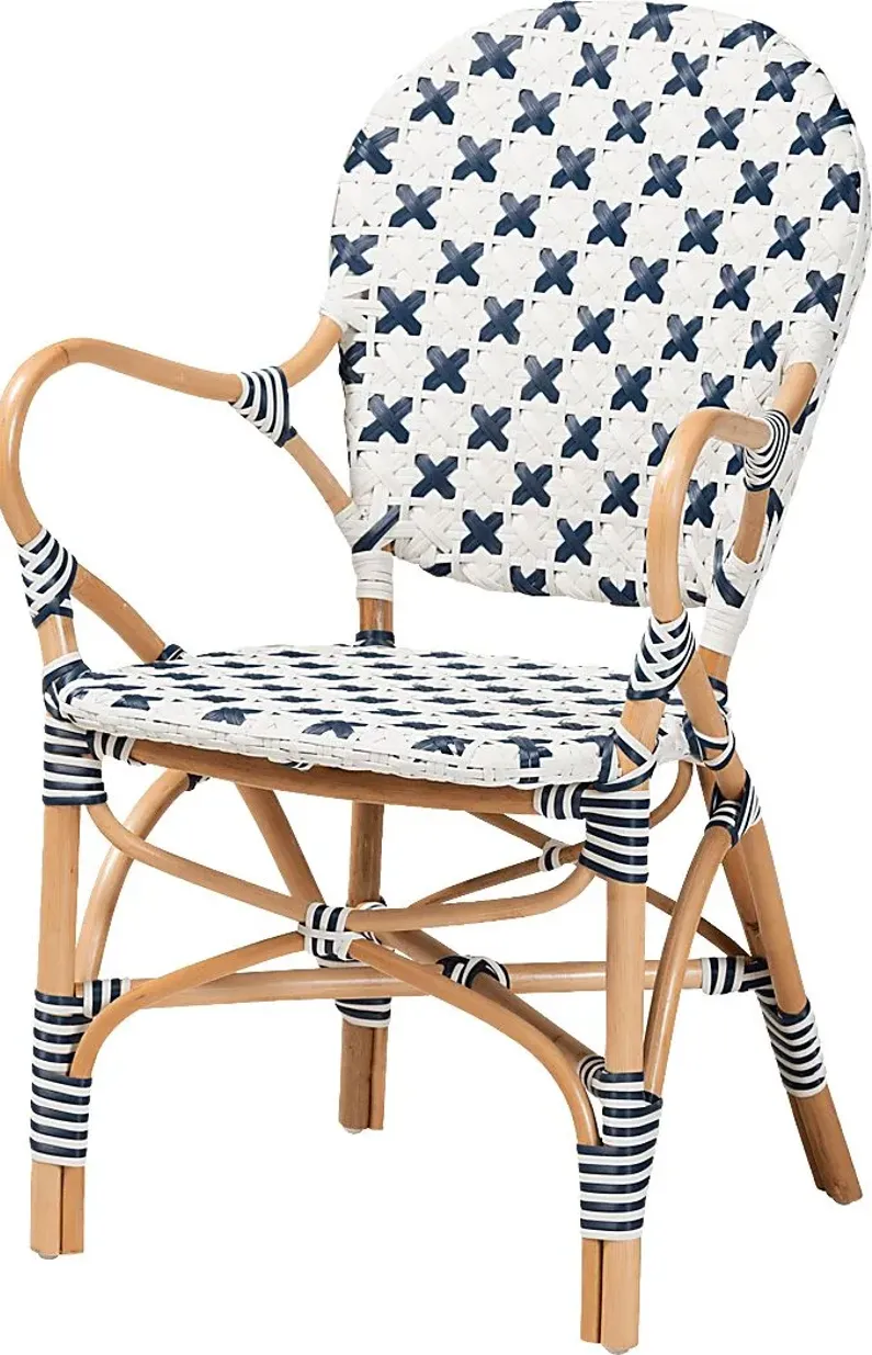 Magritte Blue Arm Chair