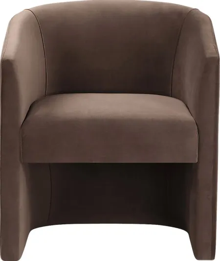 Mininia Brown Accent Chair