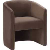Mininia Brown Accent Chair