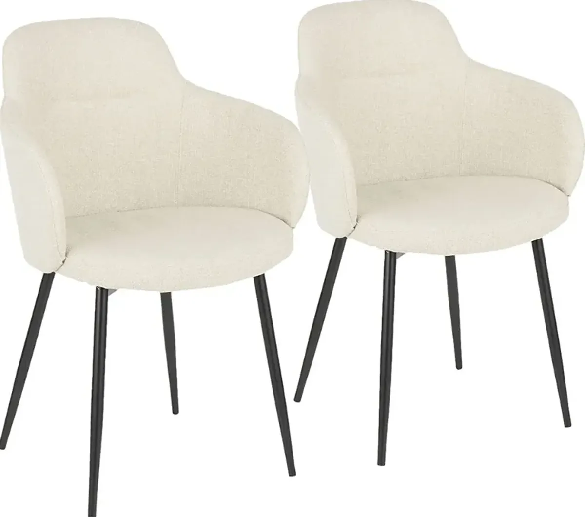 Wynburn Cream Side Chair, Set of 2