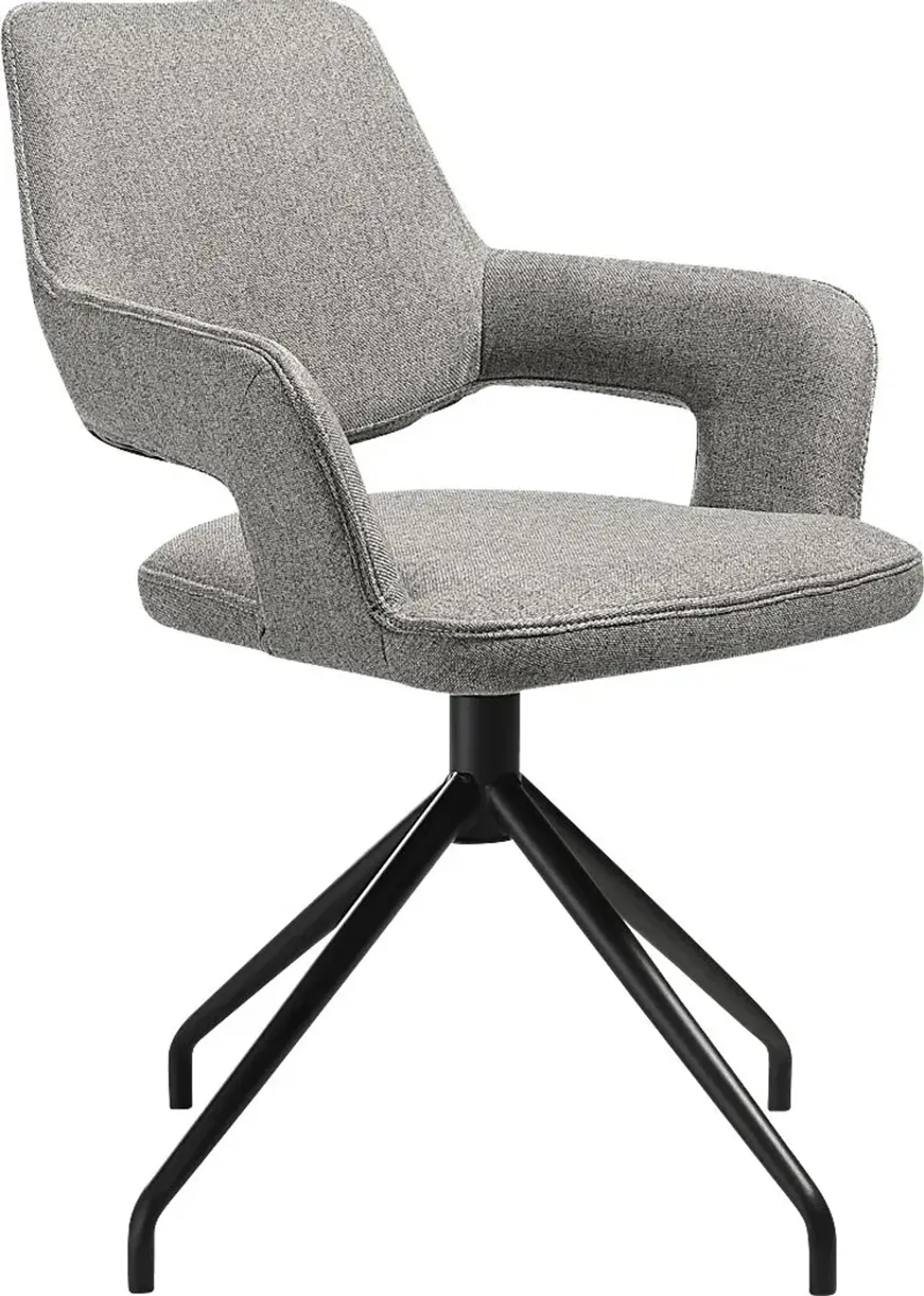 Baltara Gray Arm Chair, Set of 2