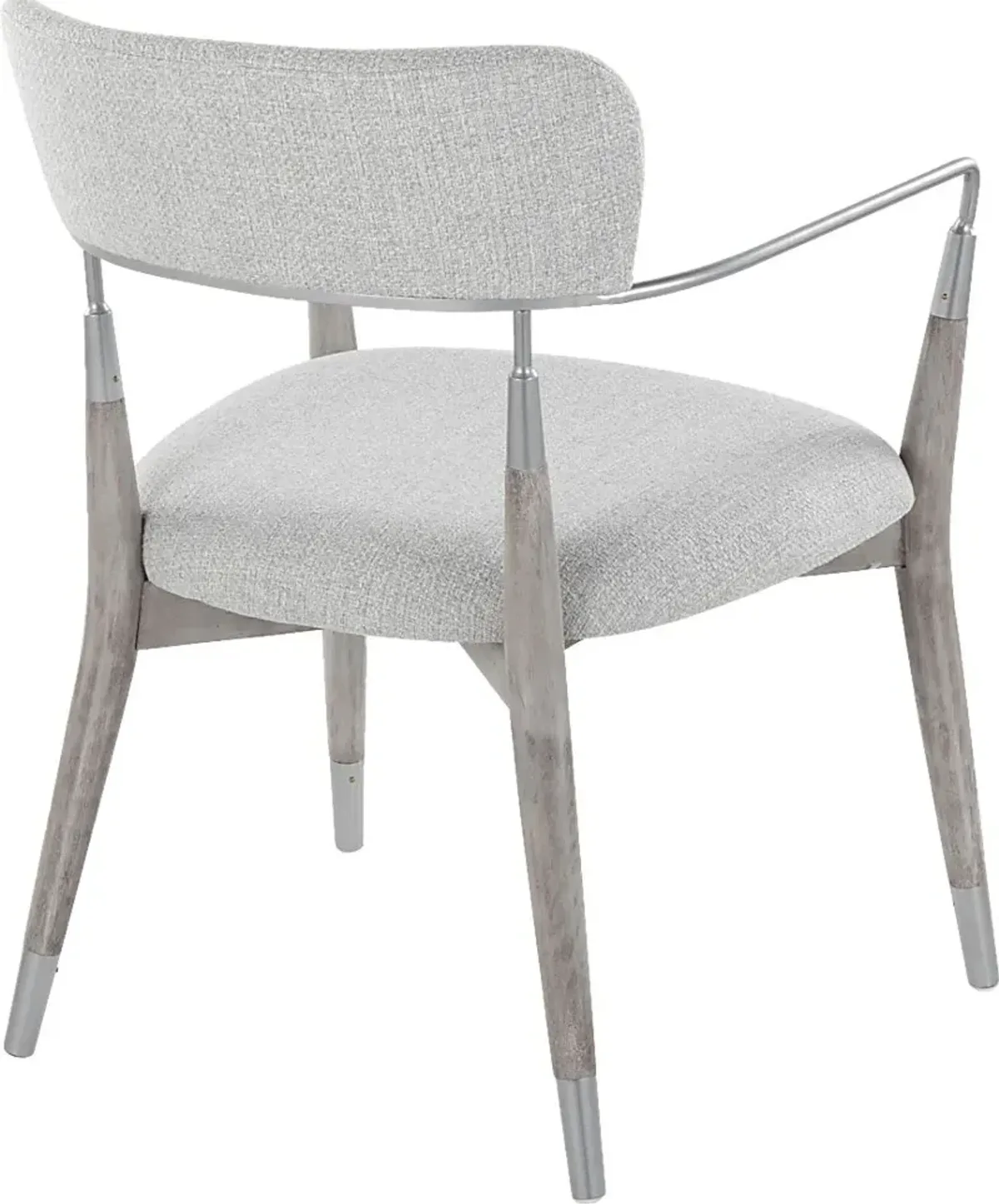 Mackling Gray Arm Chair, Set of 2