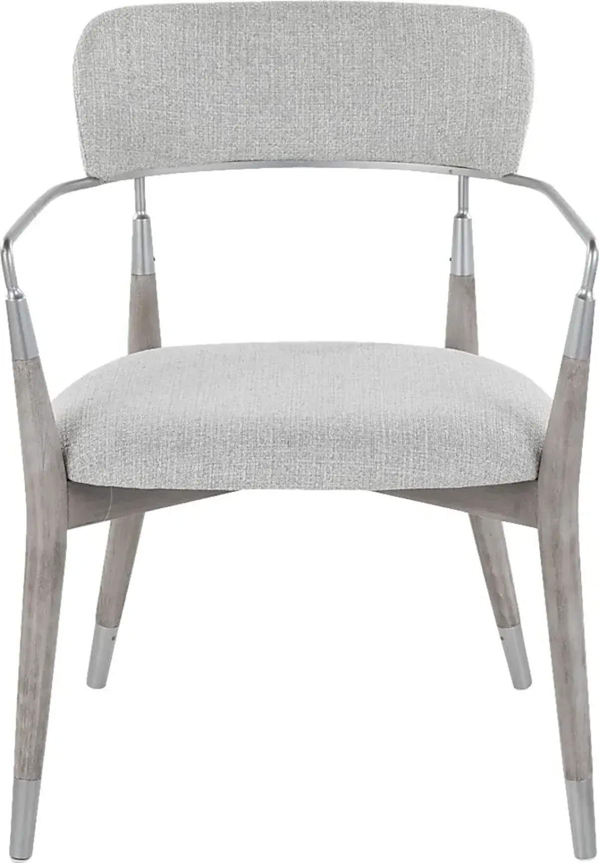 Mackling Gray Arm Chair, Set of 2