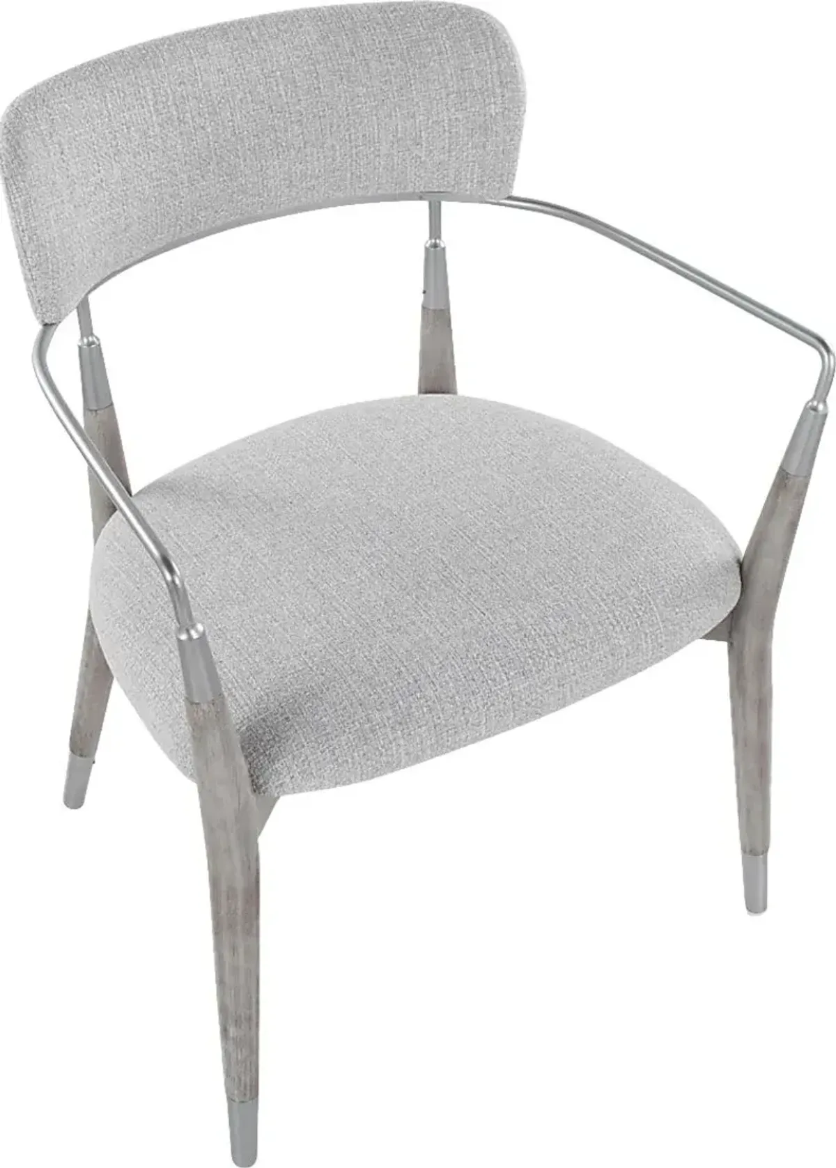 Mackling Gray Arm Chair, Set of 2