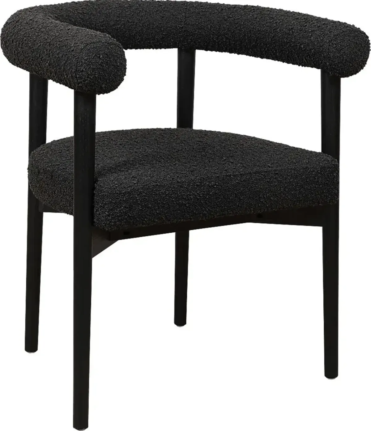 Guardino Black Arm Chair