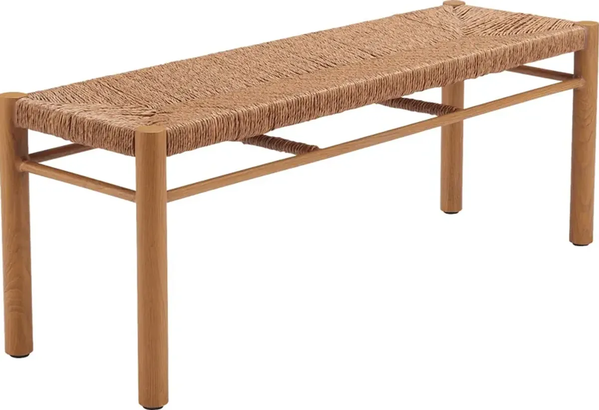 Andiisha Natural Bench