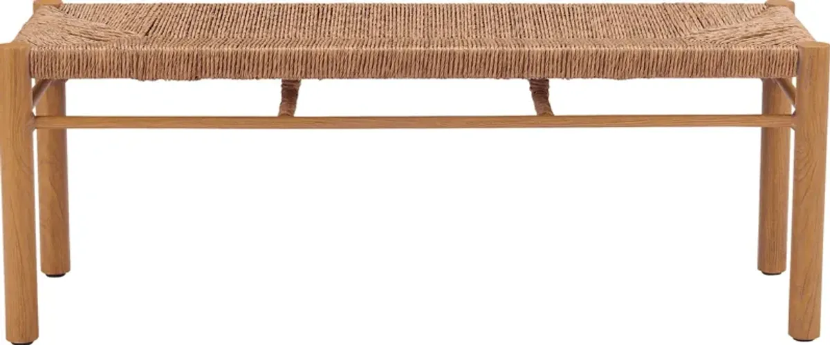 Andiisha Natural Bench