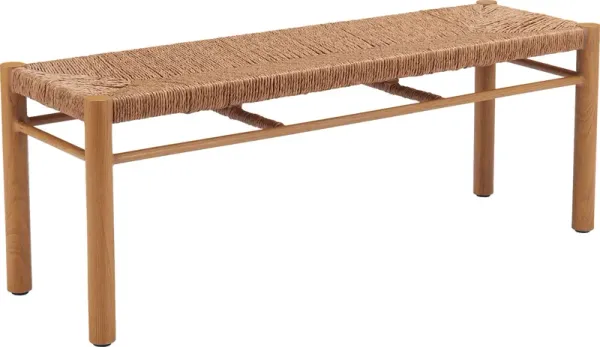 Andiisha Natural Bench