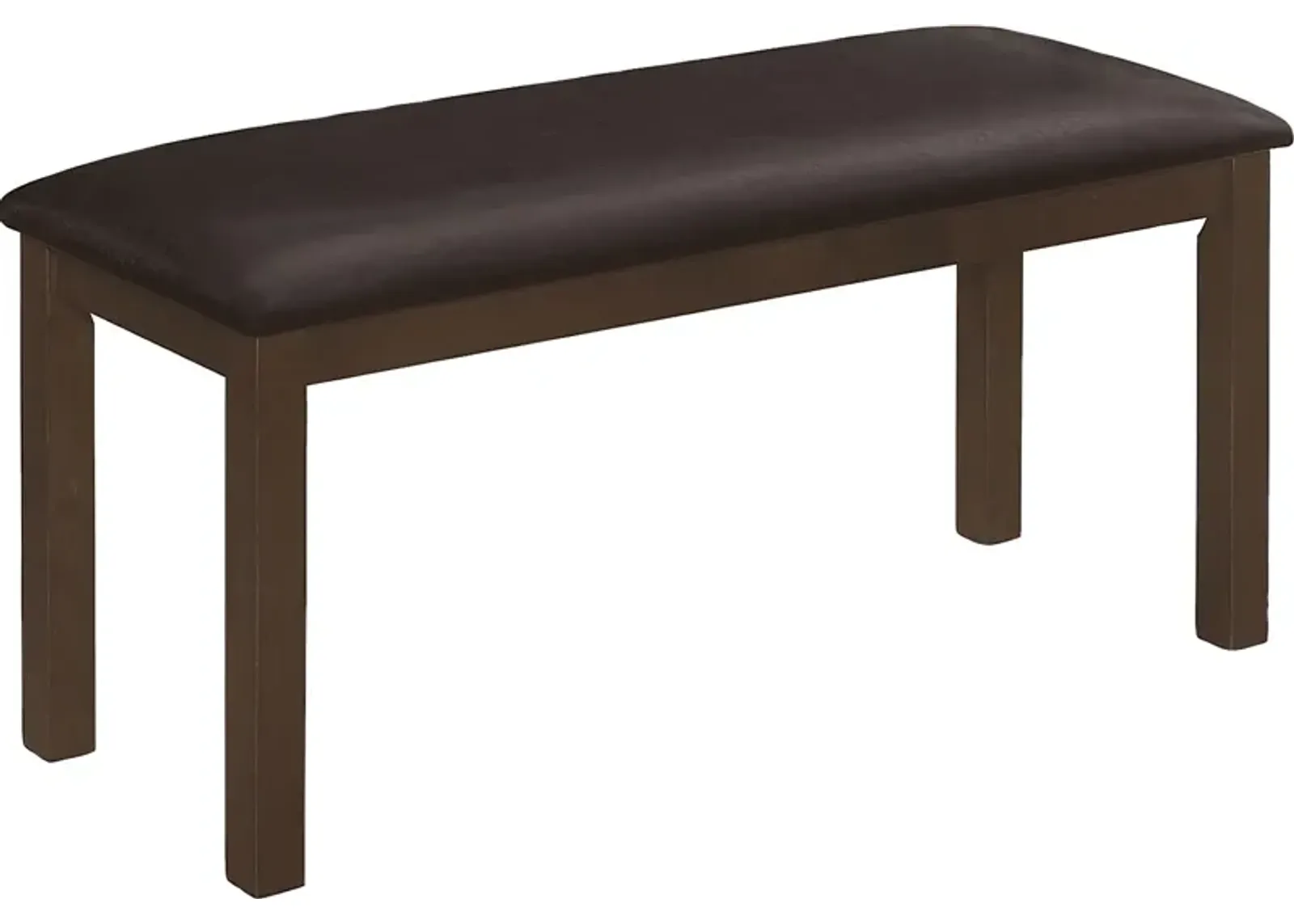 Shuptrine Brown Dining Bench