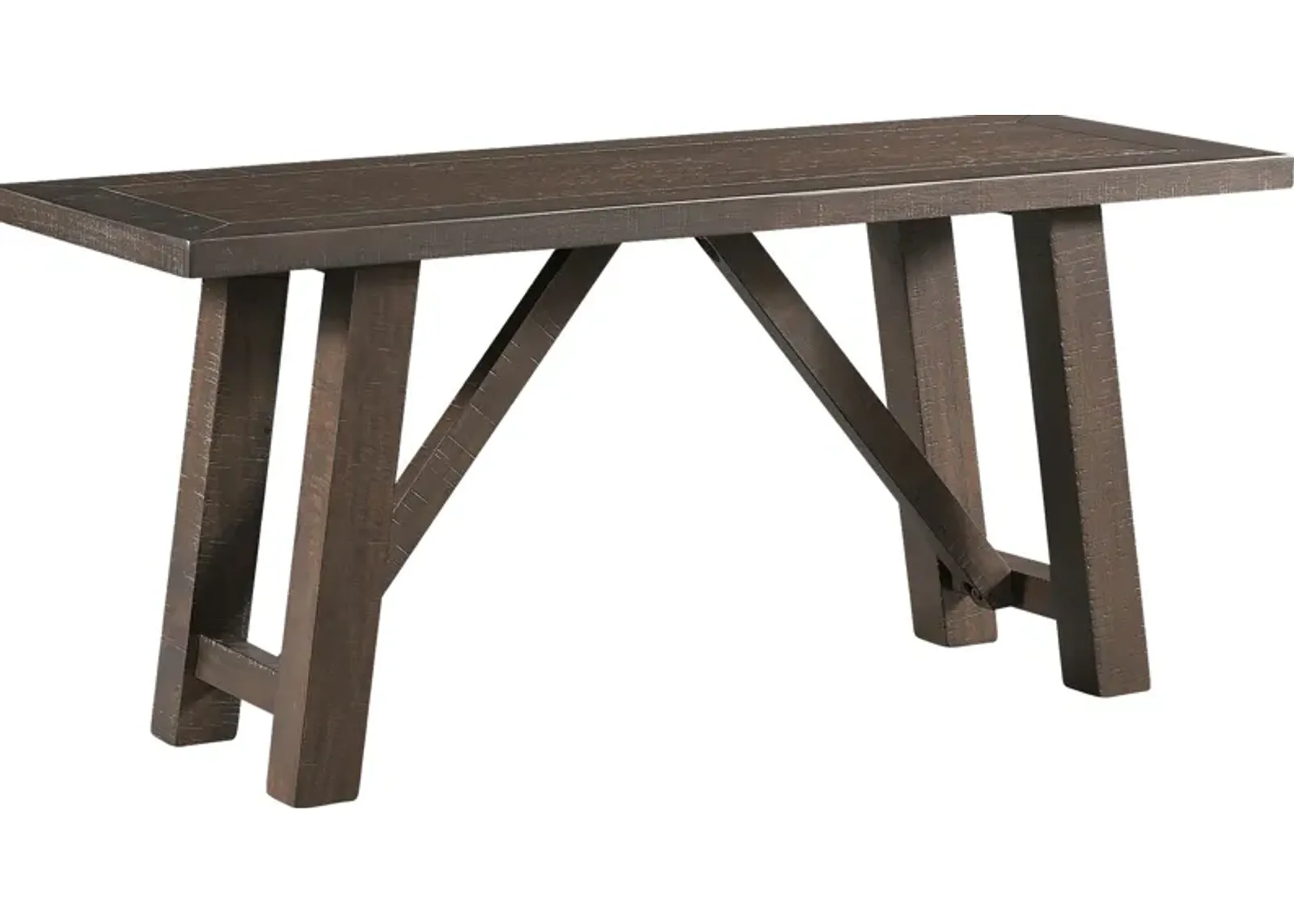 Vortexrover Gray Dining Bench