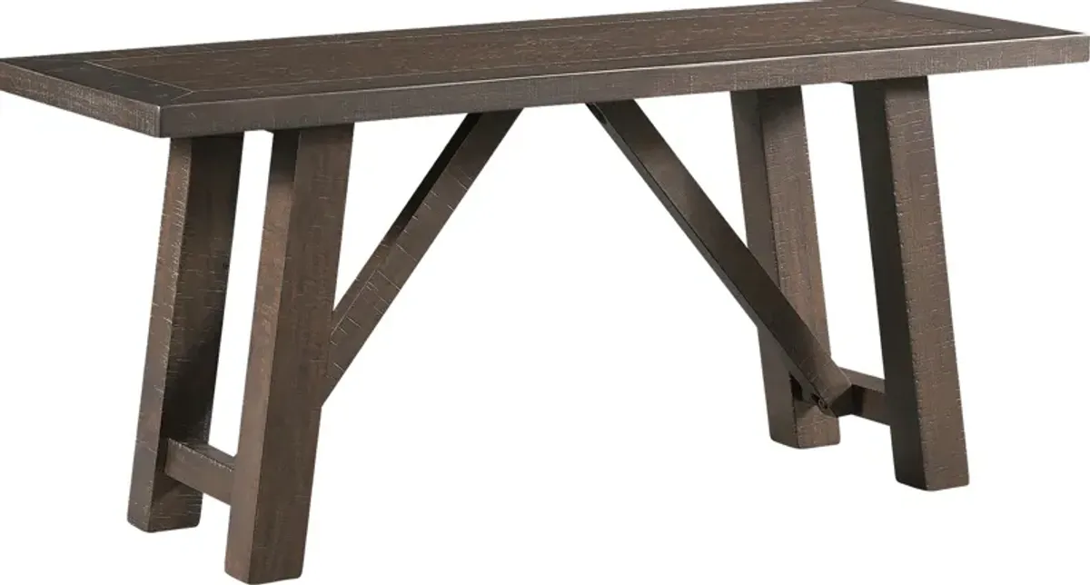 Vortexrover Gray Dining Bench