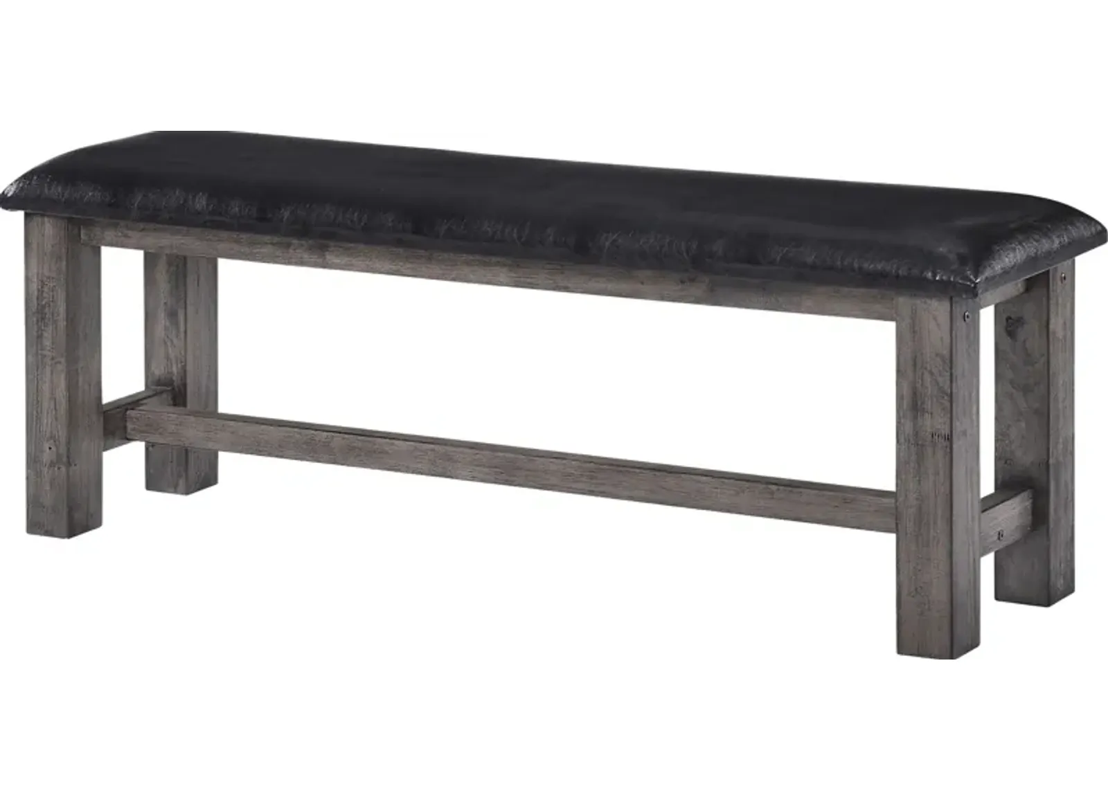 Sapling Gray Oak Bench