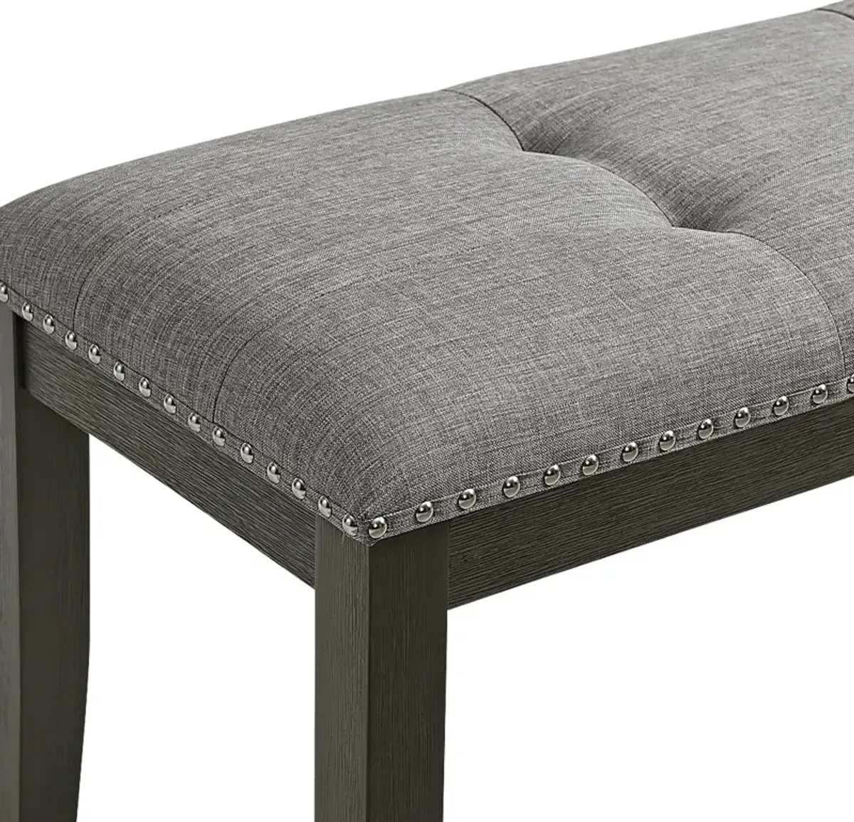 Chinara Charcoal Bench