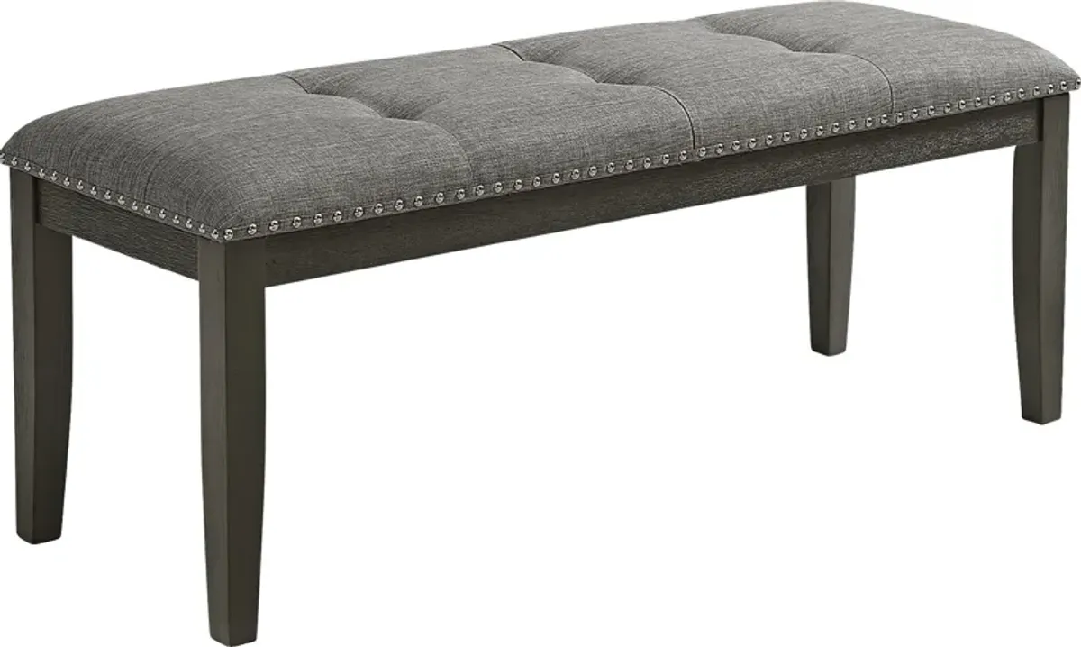 Chinara Charcoal Bench