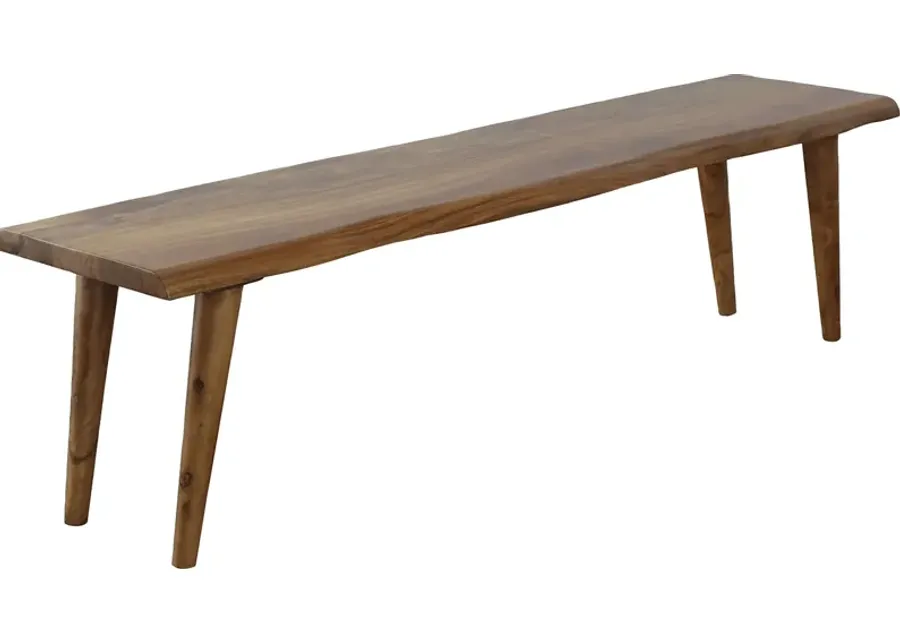 Vondales Brown Bench