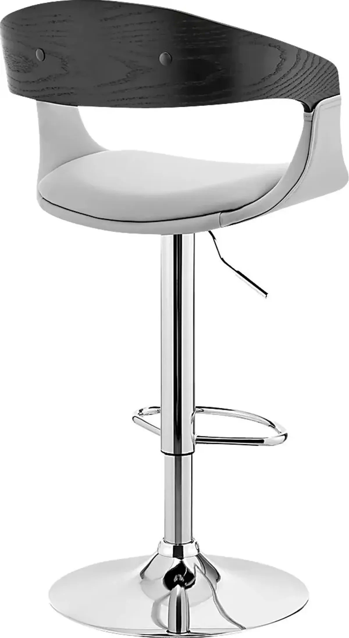Whizystems II Gray Barstool