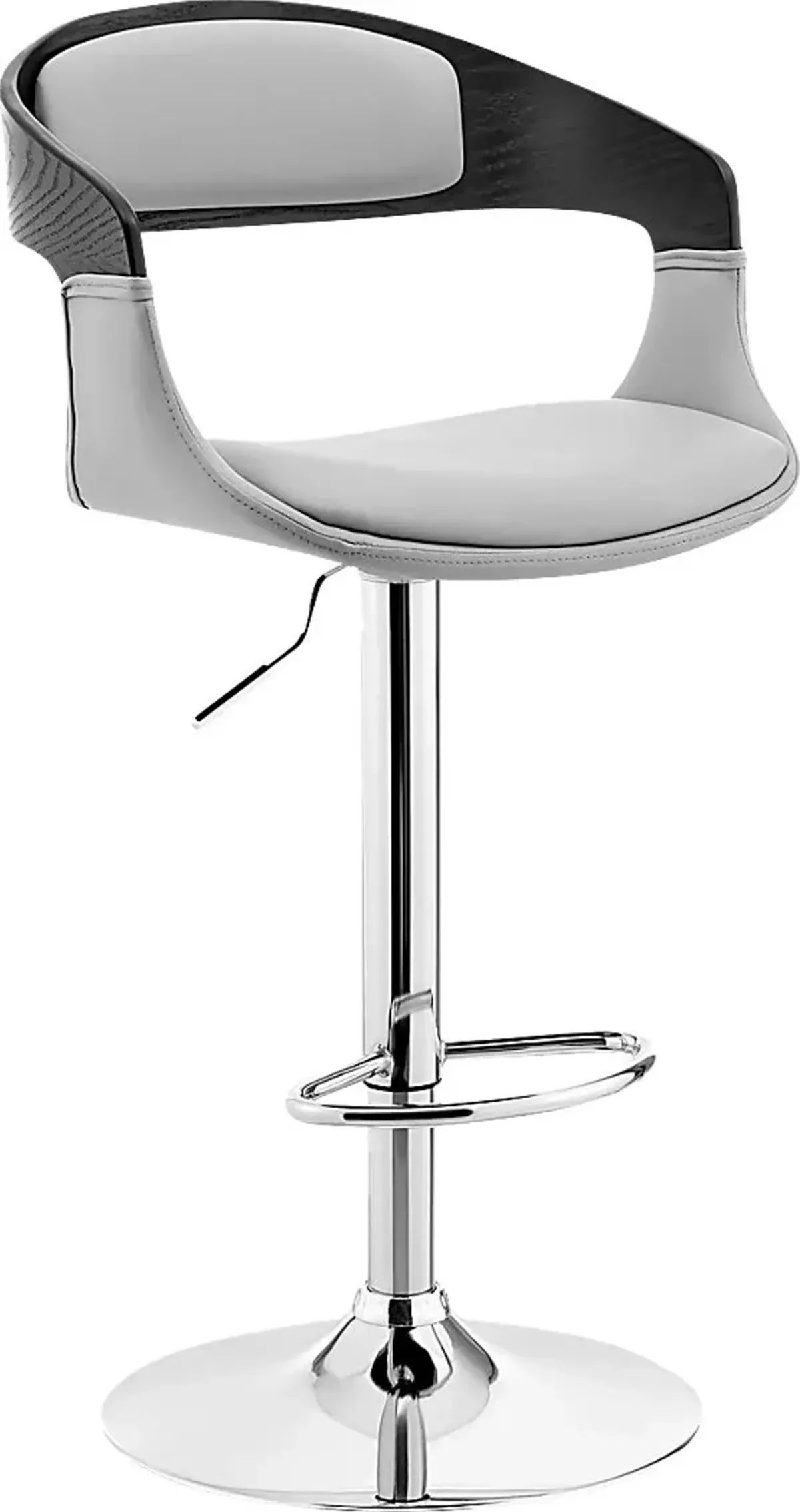 Whizystems II Gray Barstool