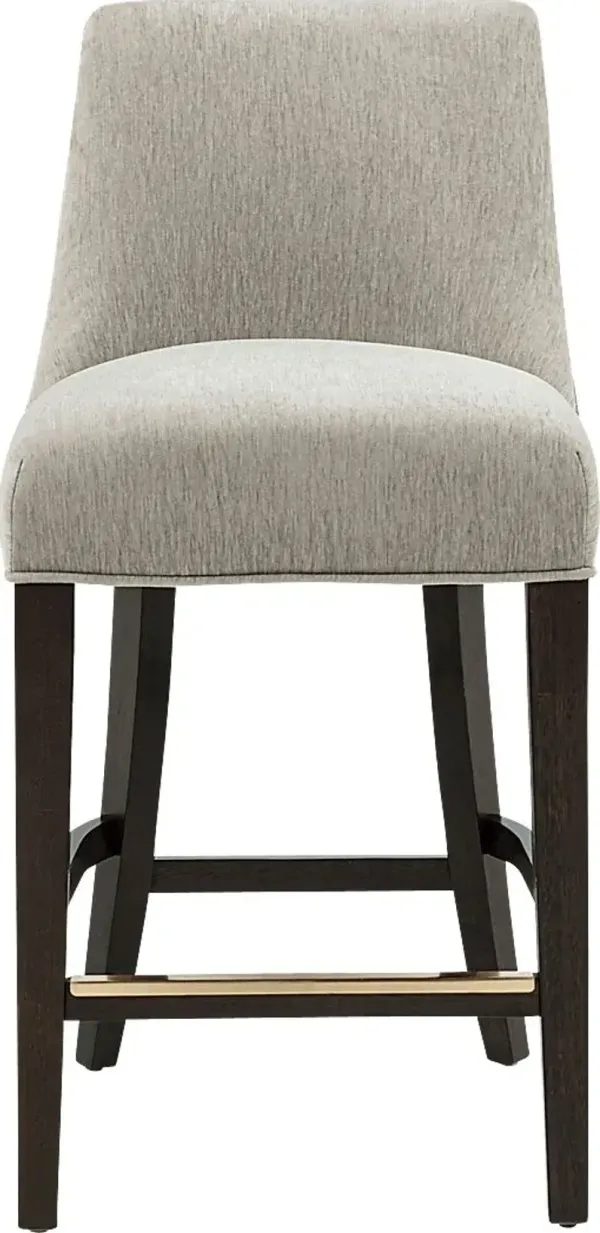 Alpireyen Taupe Counter Height Stool