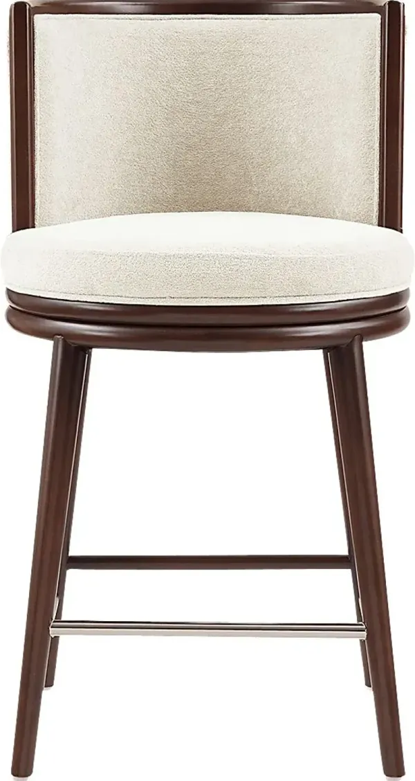 Alphadream I Cream Counter Height Stool