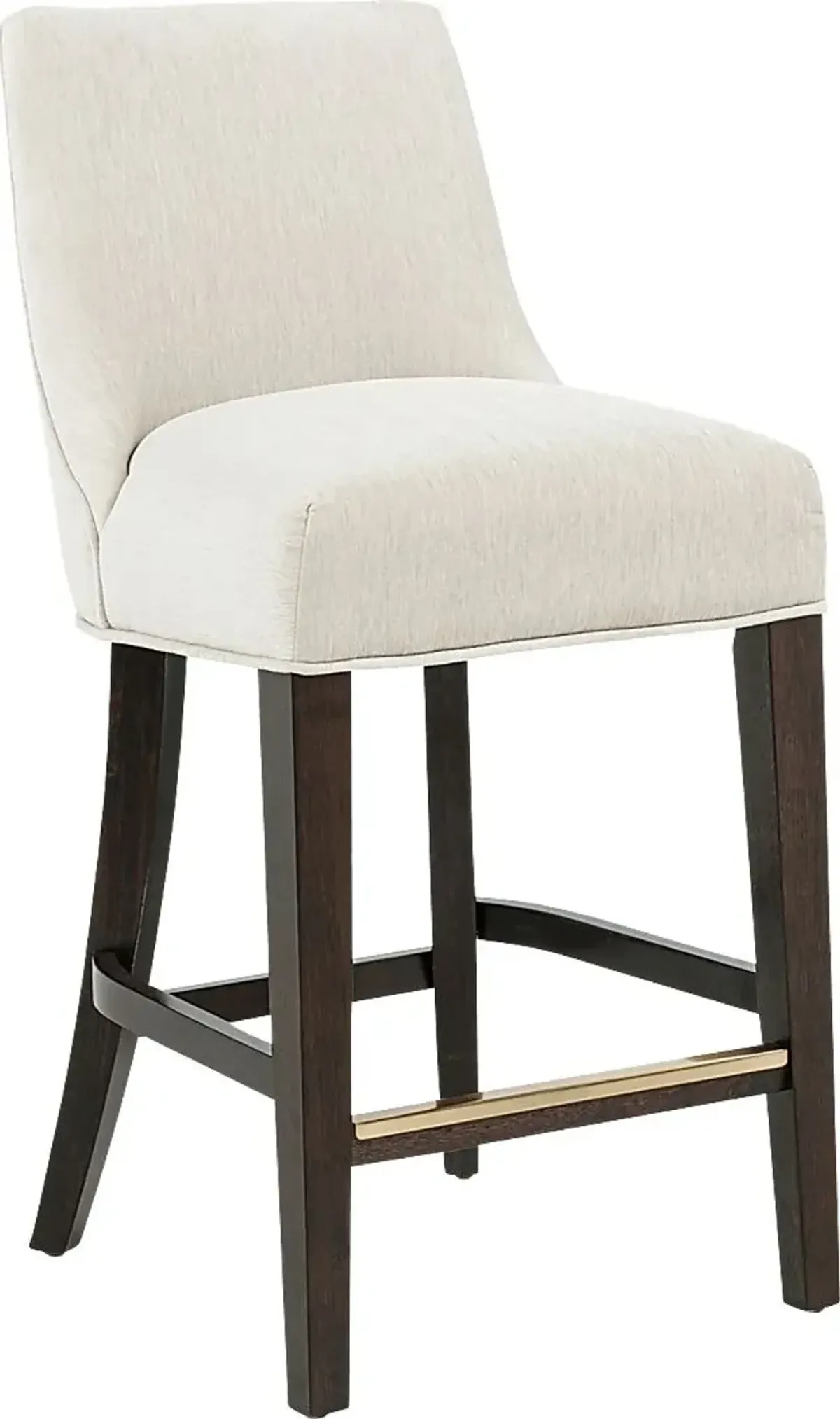 Alpireyen Cream Counter Height Stool