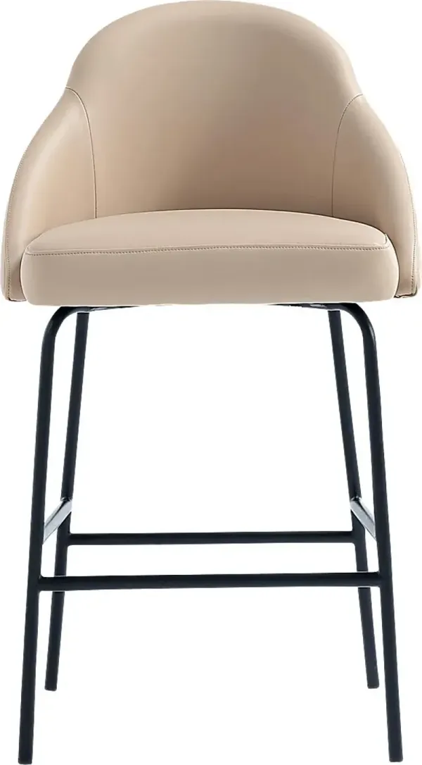 Acewalk I Tan Counter Height Stool