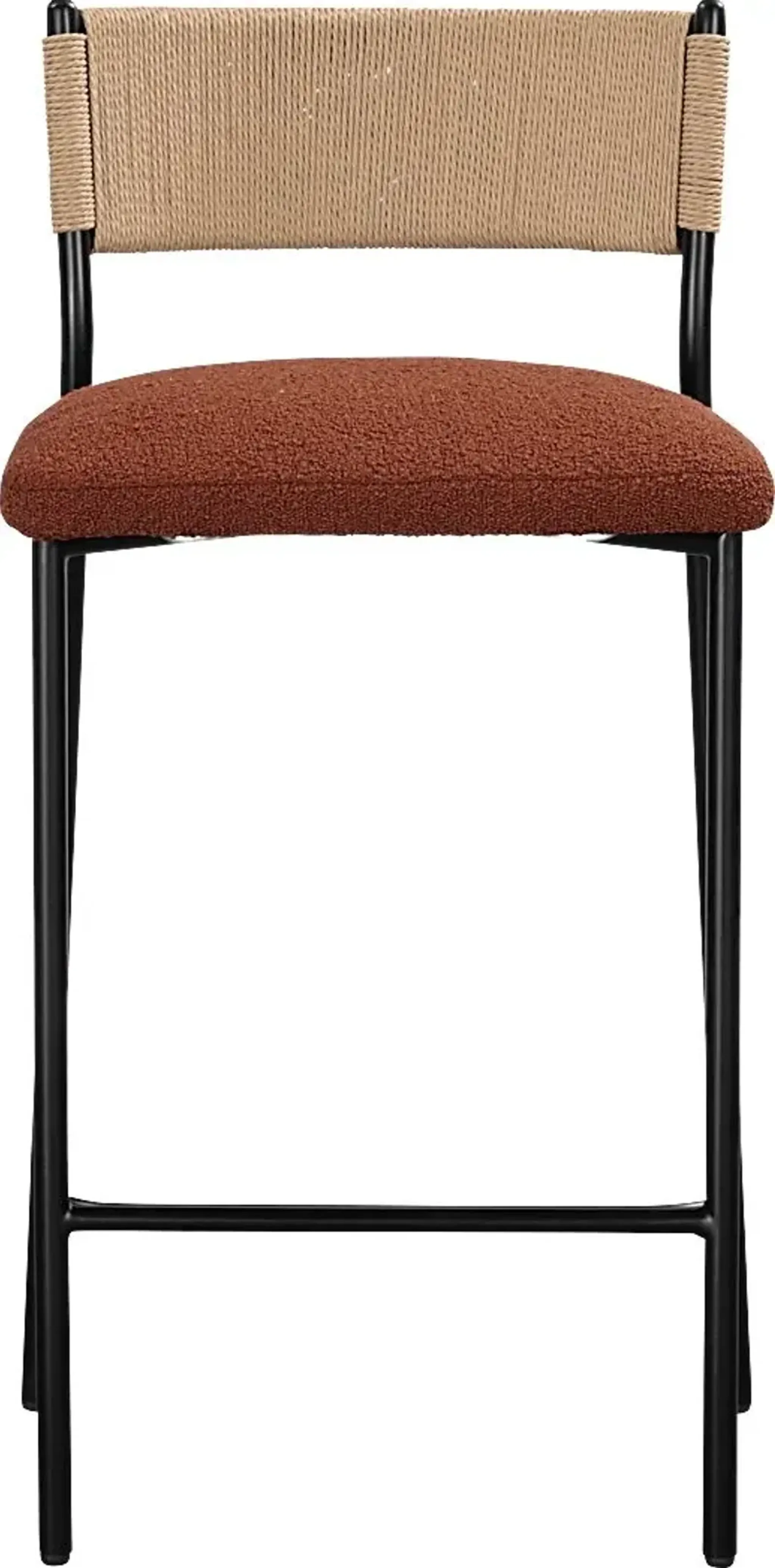 Eastlis Rust Counter Height Stool | Furniture.com