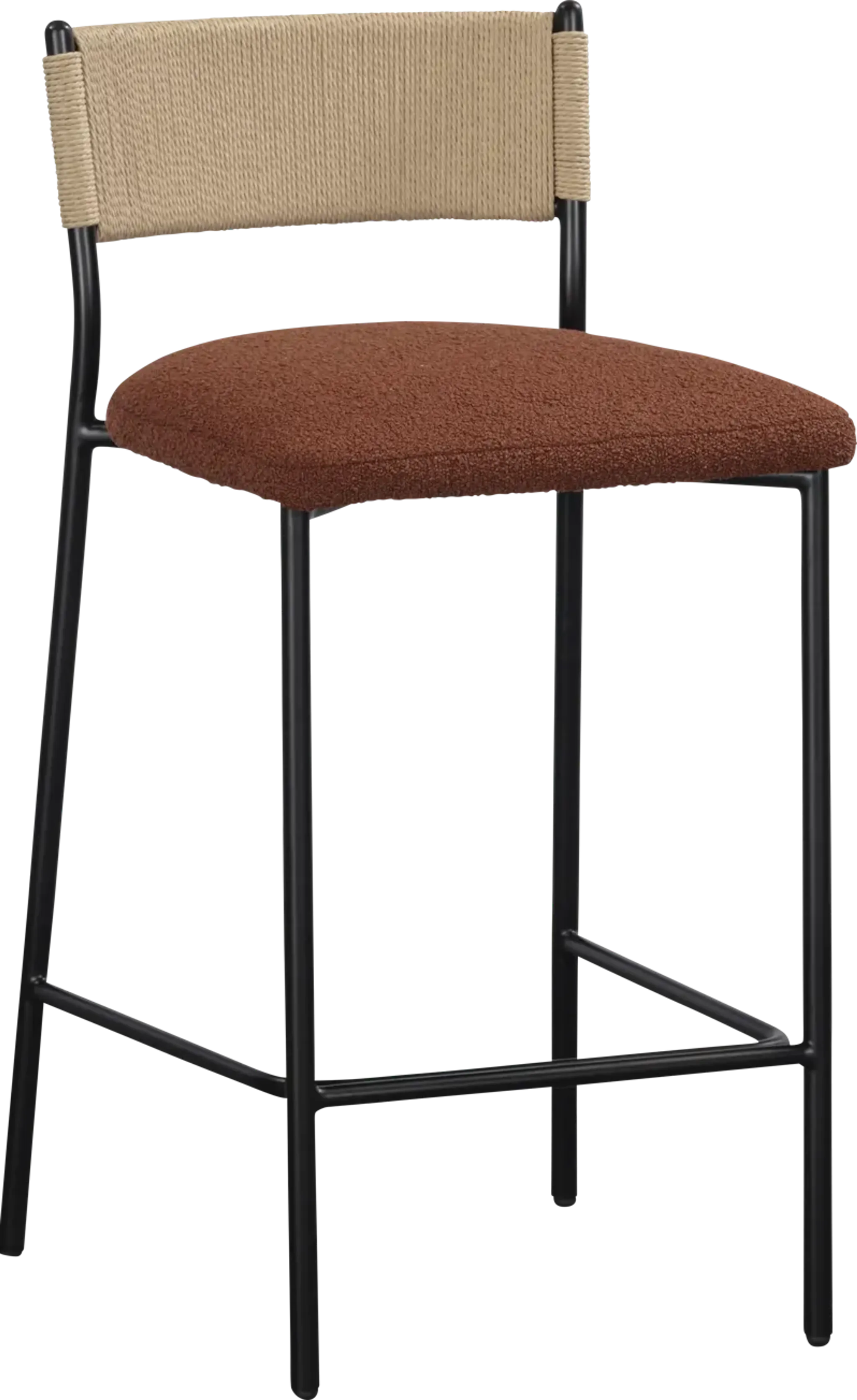 Eastlis Rust Counter Height Stool | Furniture.com