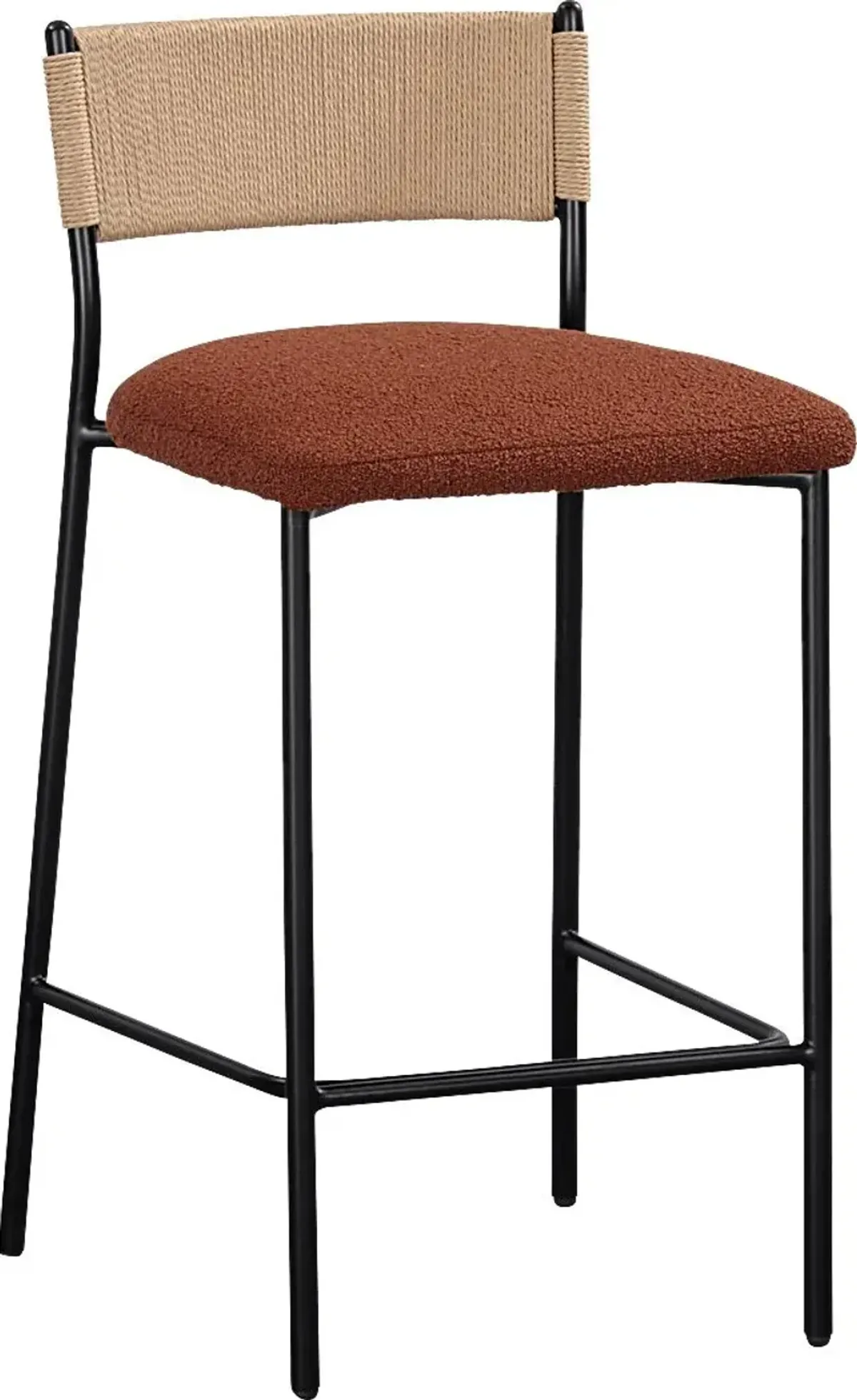 Eastlis Rust Counter Height Stool