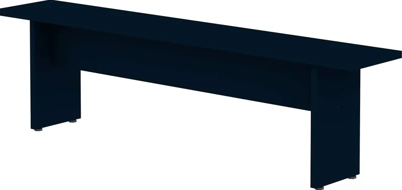 Mokema Blue Dining Bench