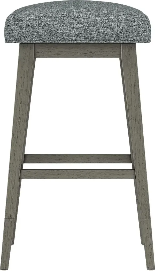 Atalifo Gray Counter Height Adjustable Stool