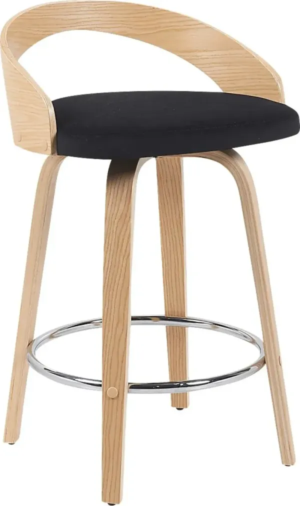 Riverair Black Counter Height Stool
