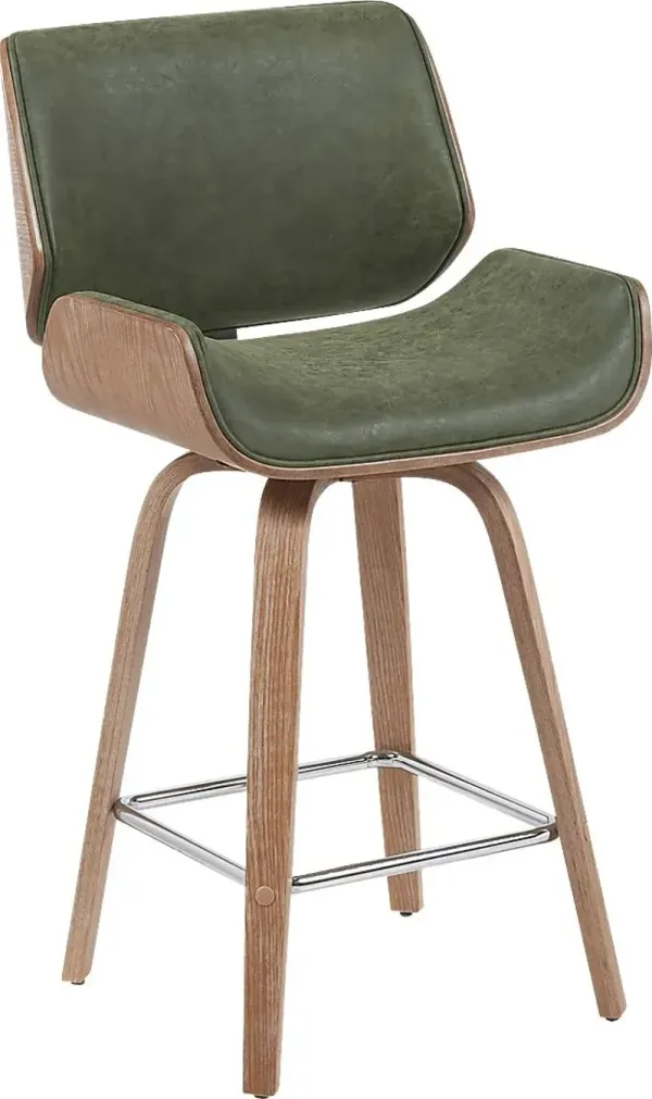 Cavologies Green Counter Height Stool