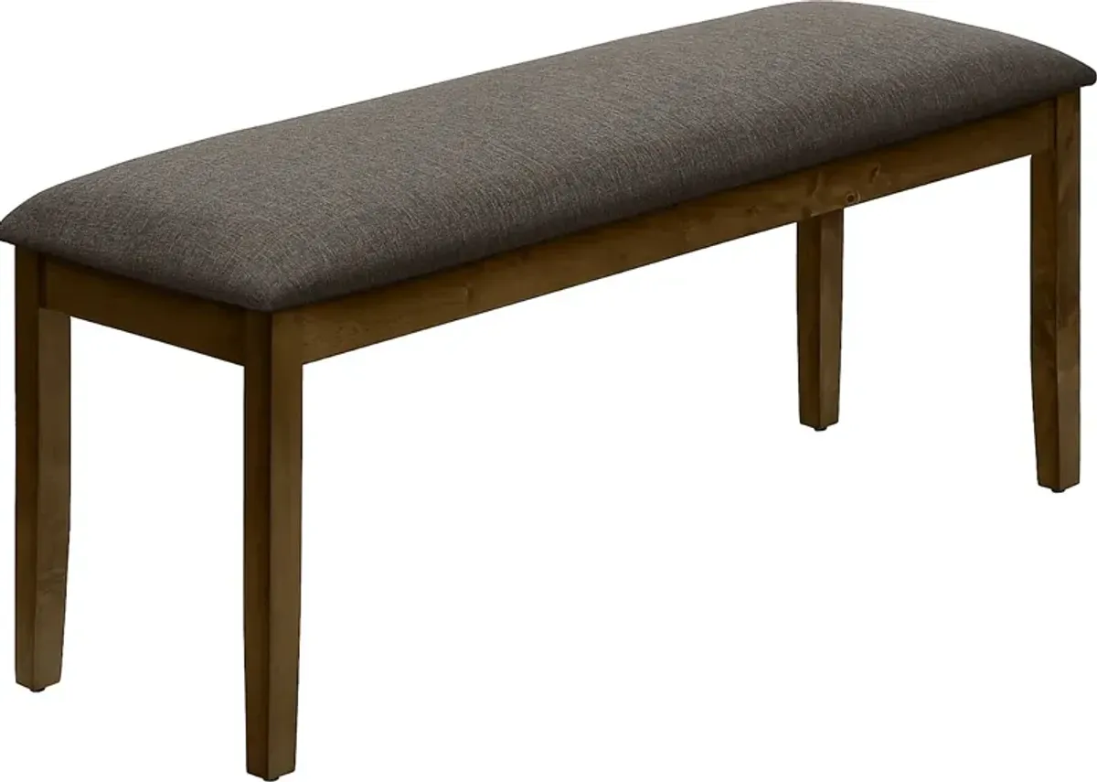 Loftin Walnut Dining Bench