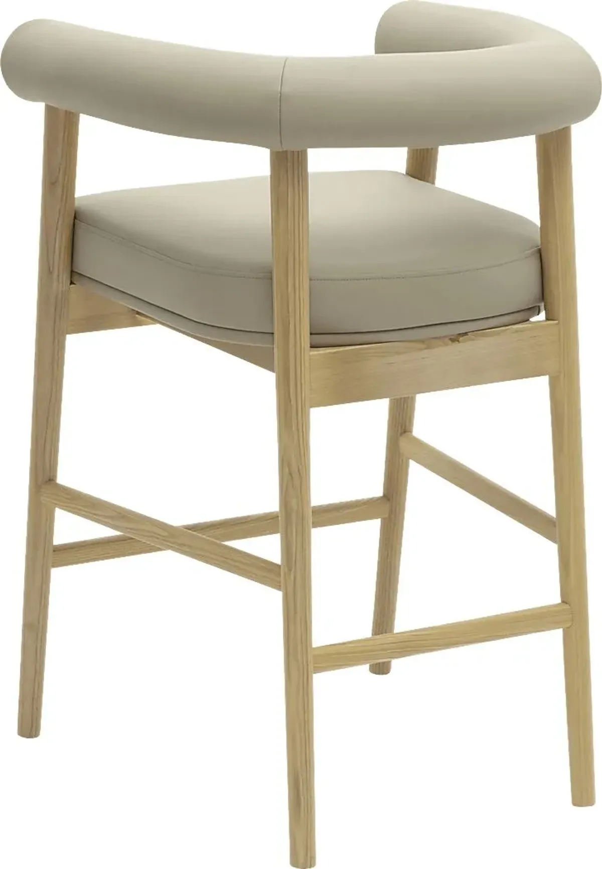 Calewood II Taupe Counter Height Stool