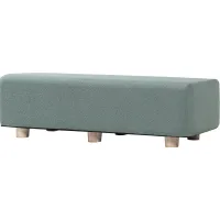 Bellemere Green King Bed Bench