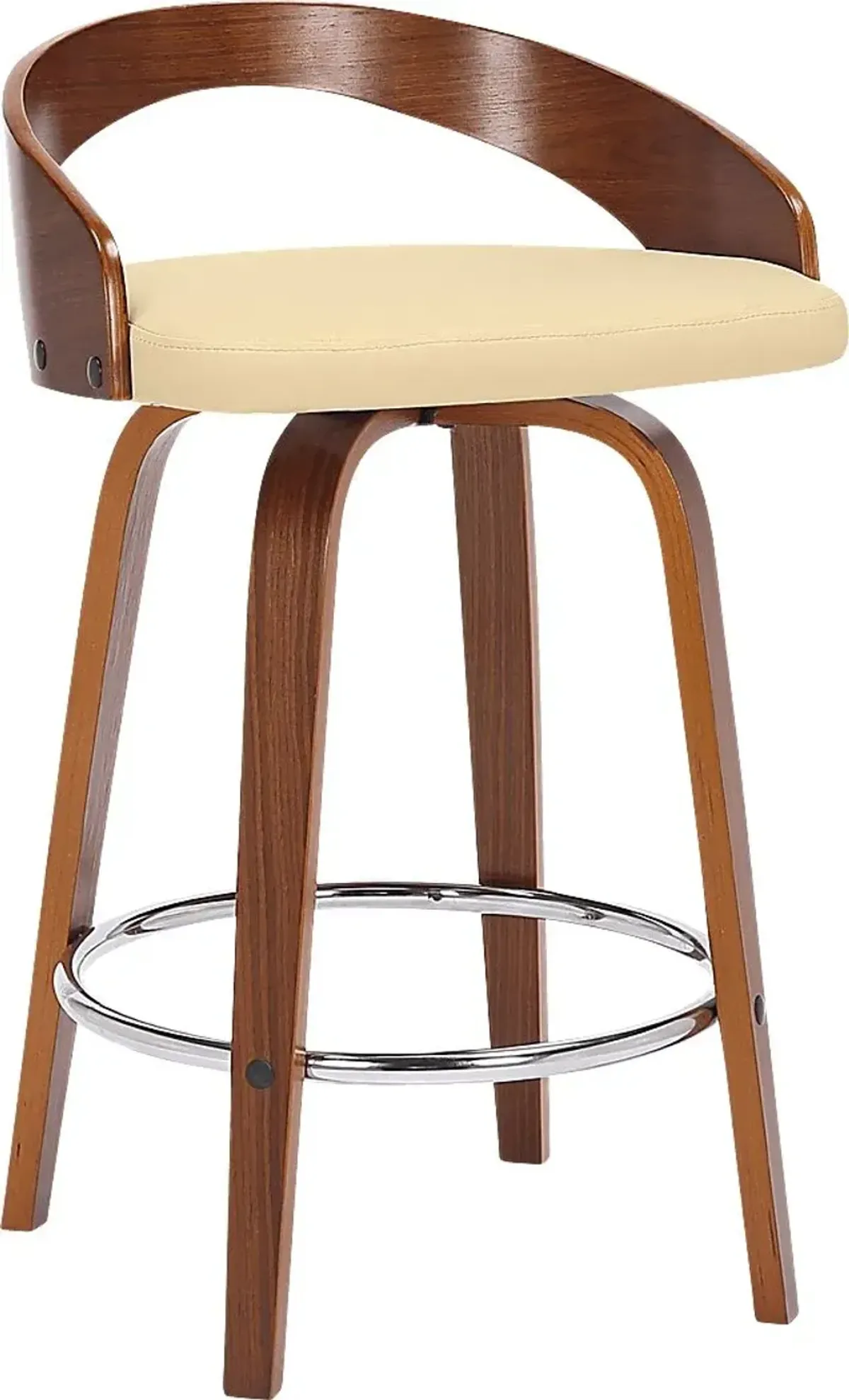 Pearllight Cream Counter Height Stool