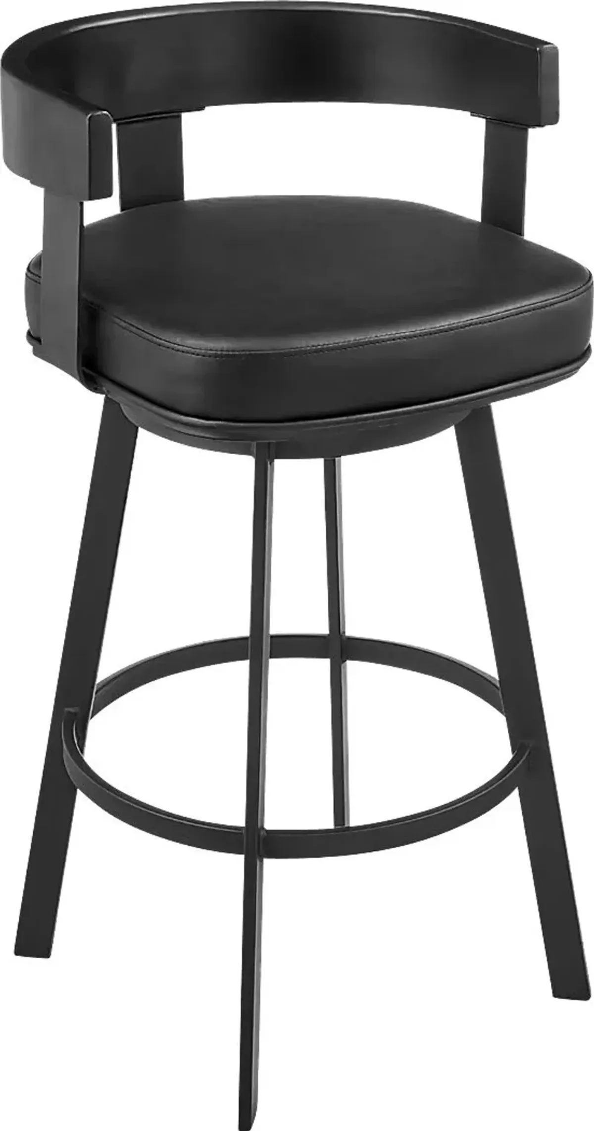 Shadefly I Black Counter Height Stool