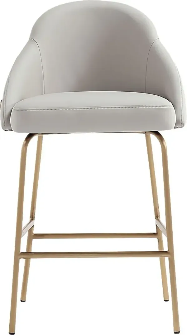 Acewalk II Gray Counter Height Stool