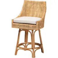 Eccles Brown Counter Stool