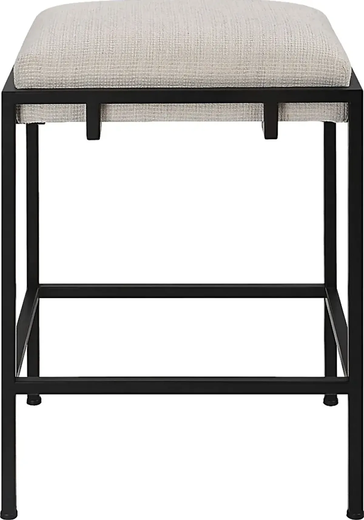 Lesna Black Counter Stool