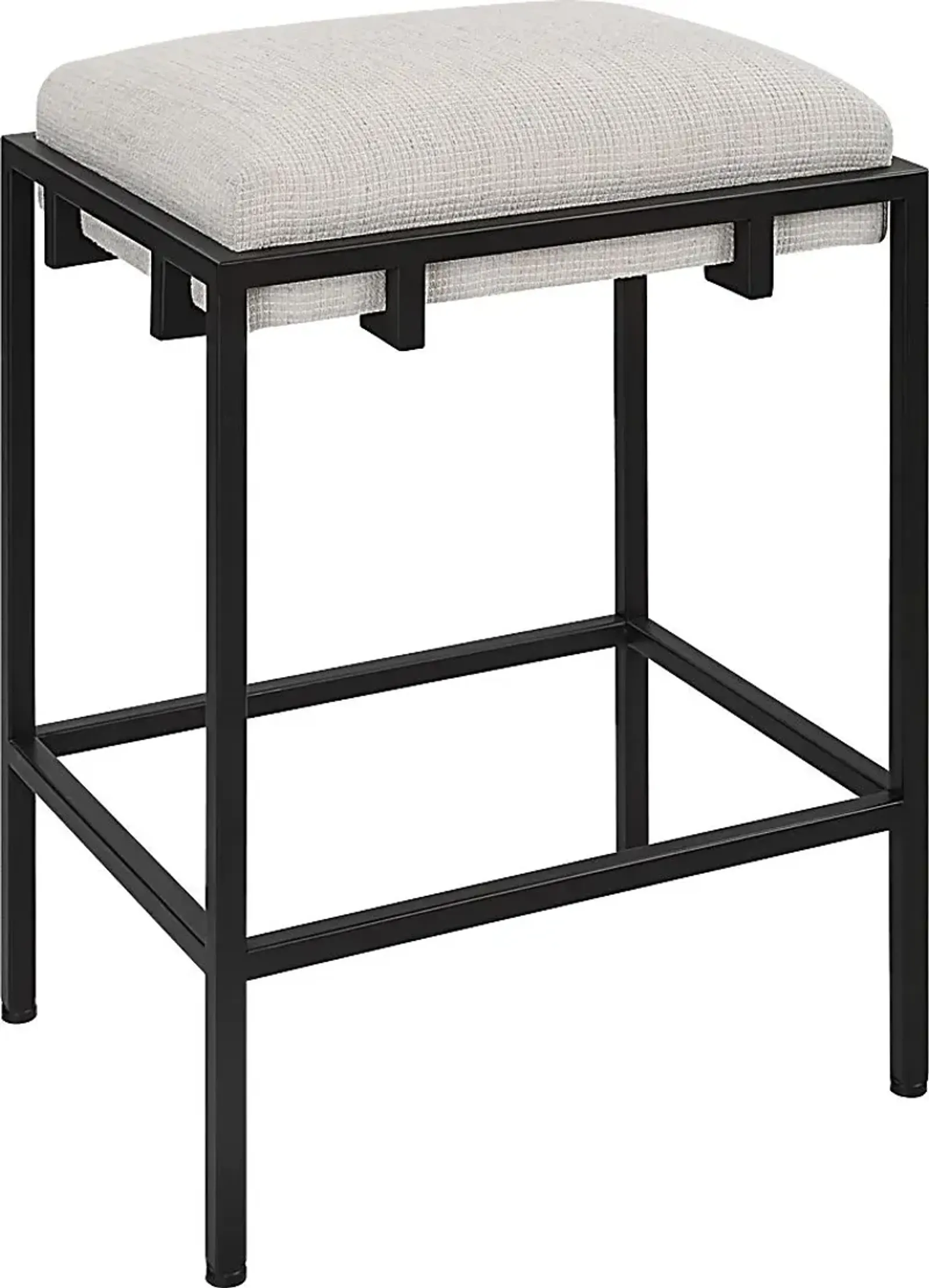 Lesna Black Counter Stool