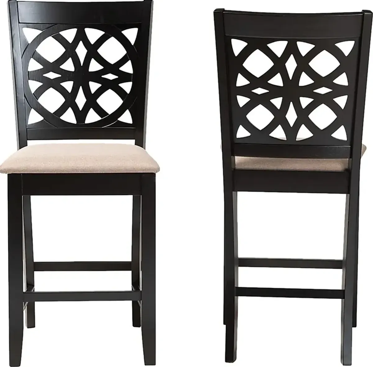 Sarria Brown Counter Stool, Set of 2