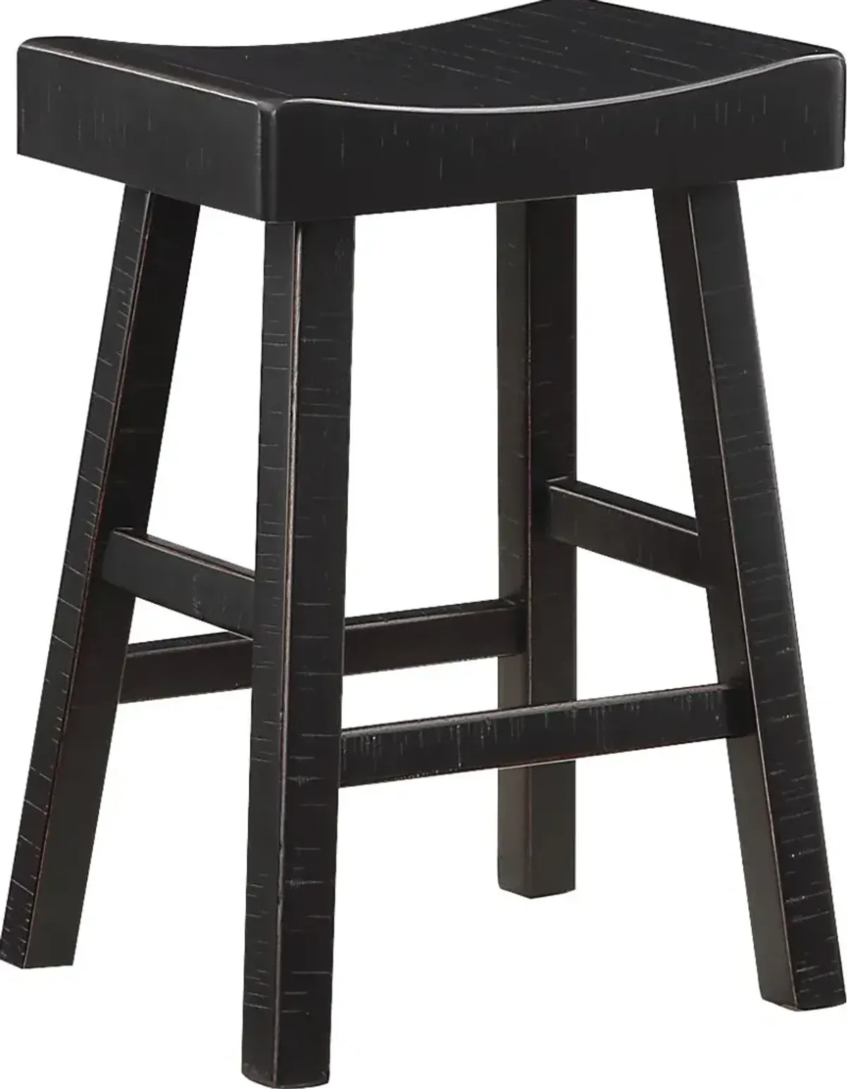 Mcewen Black Counter Height Stool, Set of 2