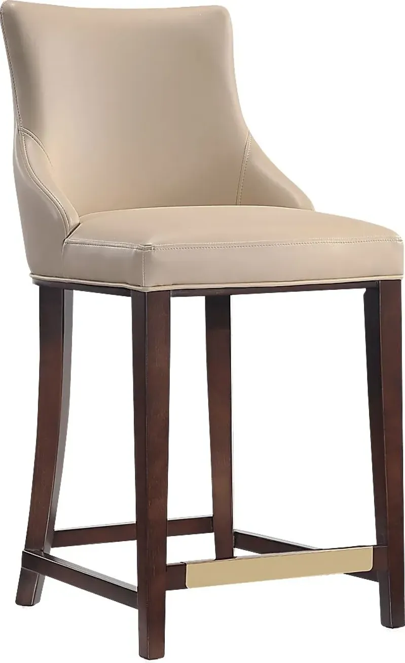 Carderock Tan Counter Stool