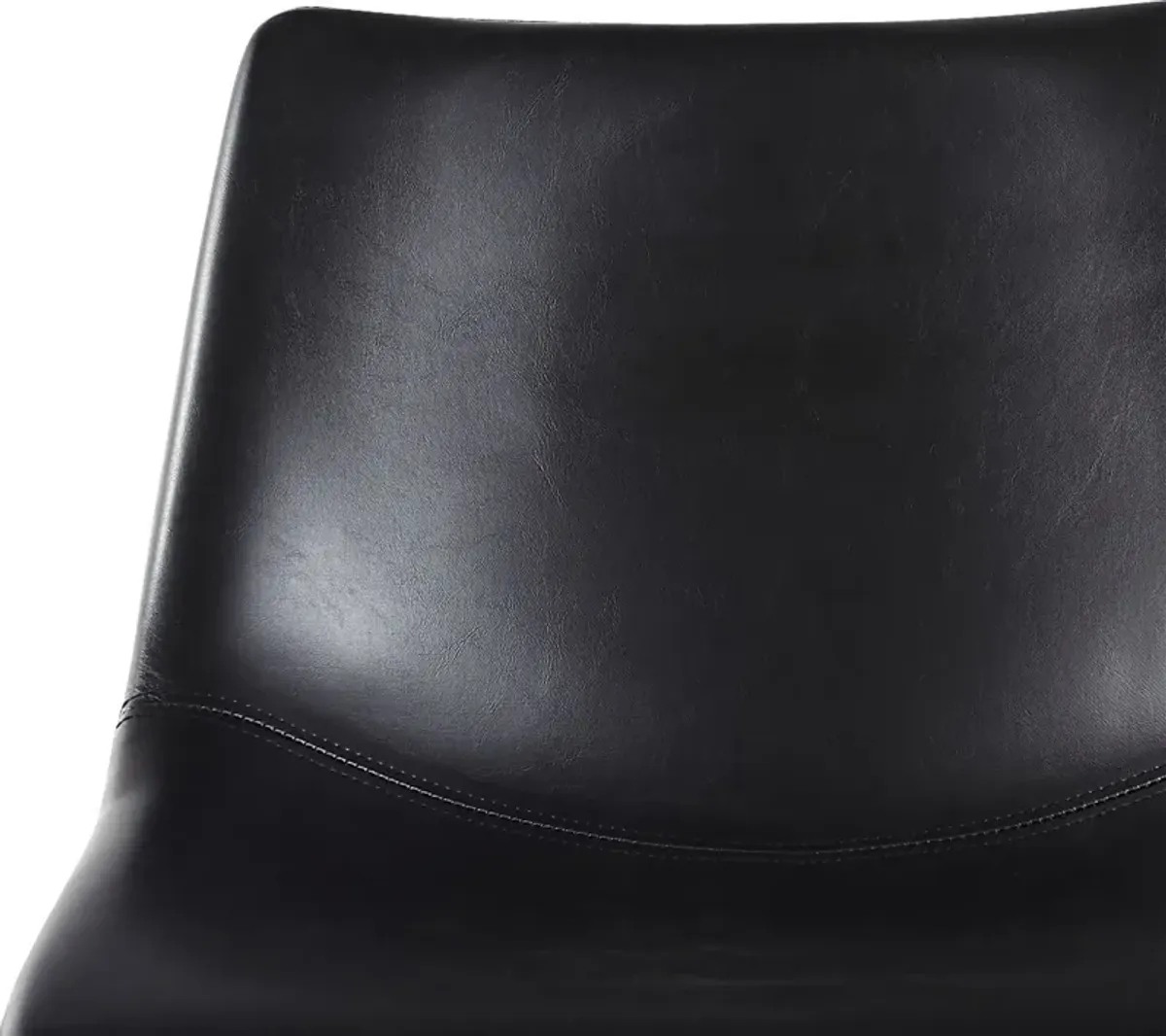 Cassamia Black Barstool, Set of 2