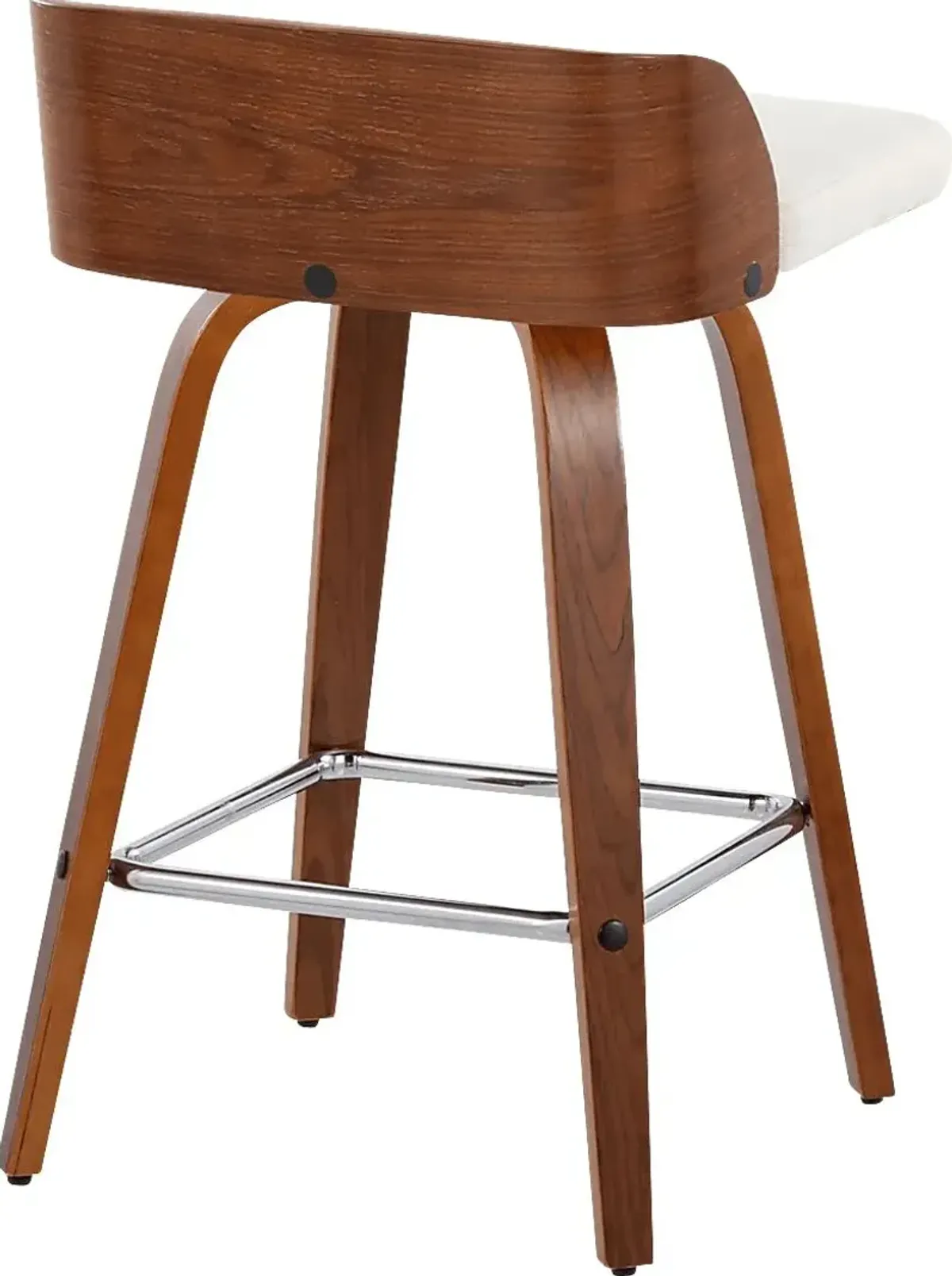 Wetherburn II Cream Swivel Counter Height Stool, Set of 2