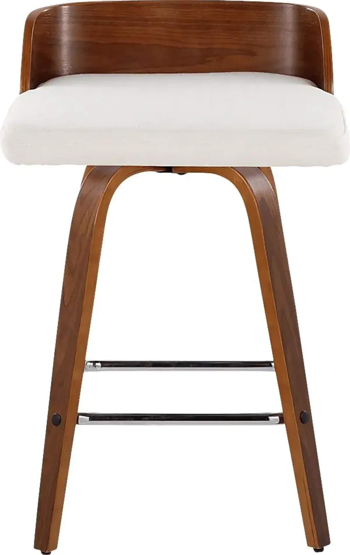 Wetherburn II Cream Swivel Counter Height Stool, Set of 2