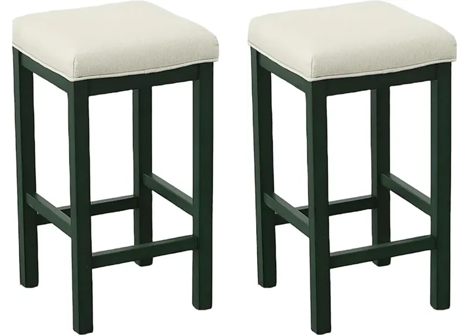 Macsvega Green Counter Stool, Set of 2