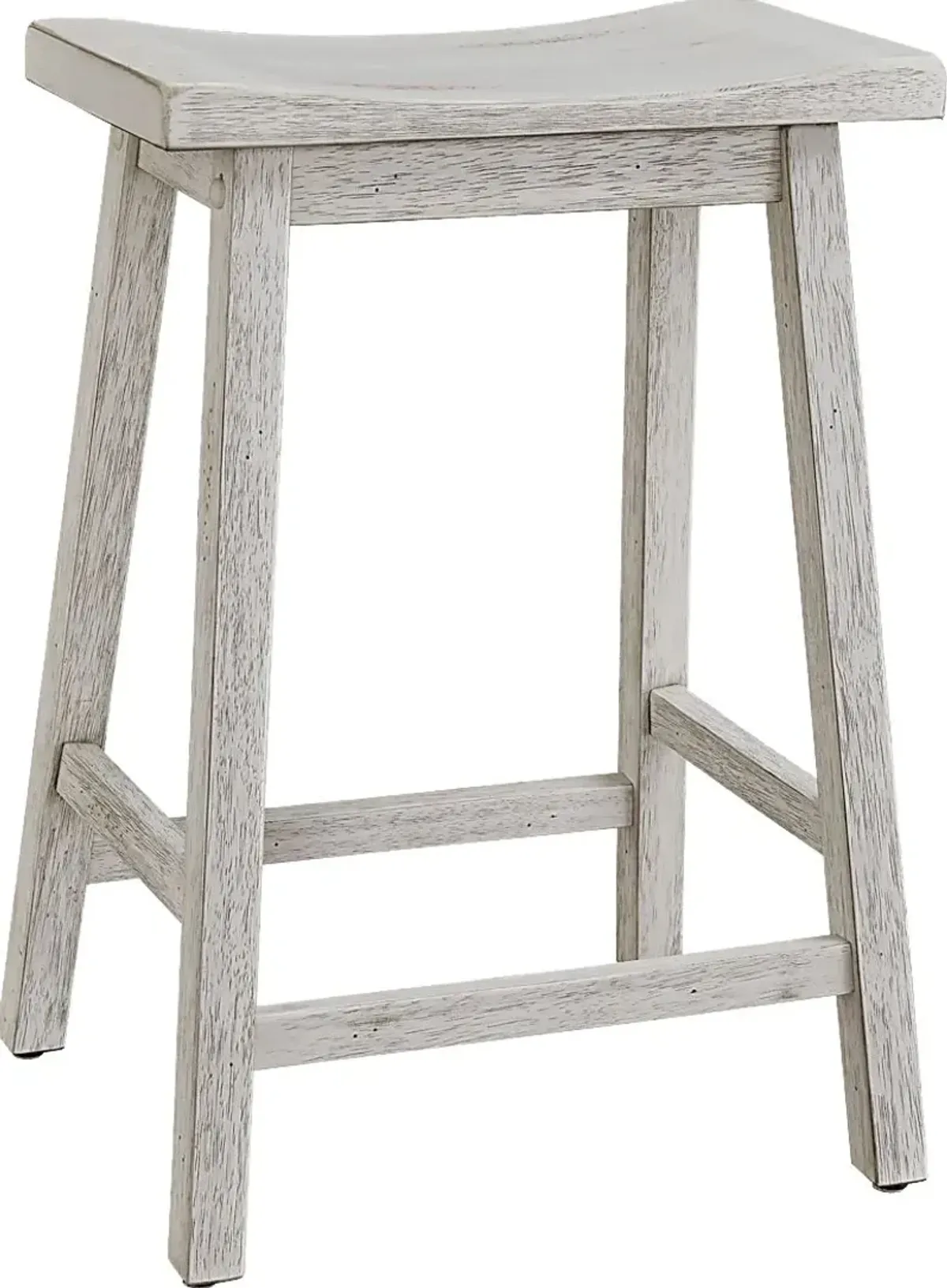 Silassie White Counter Stool, Set of 2