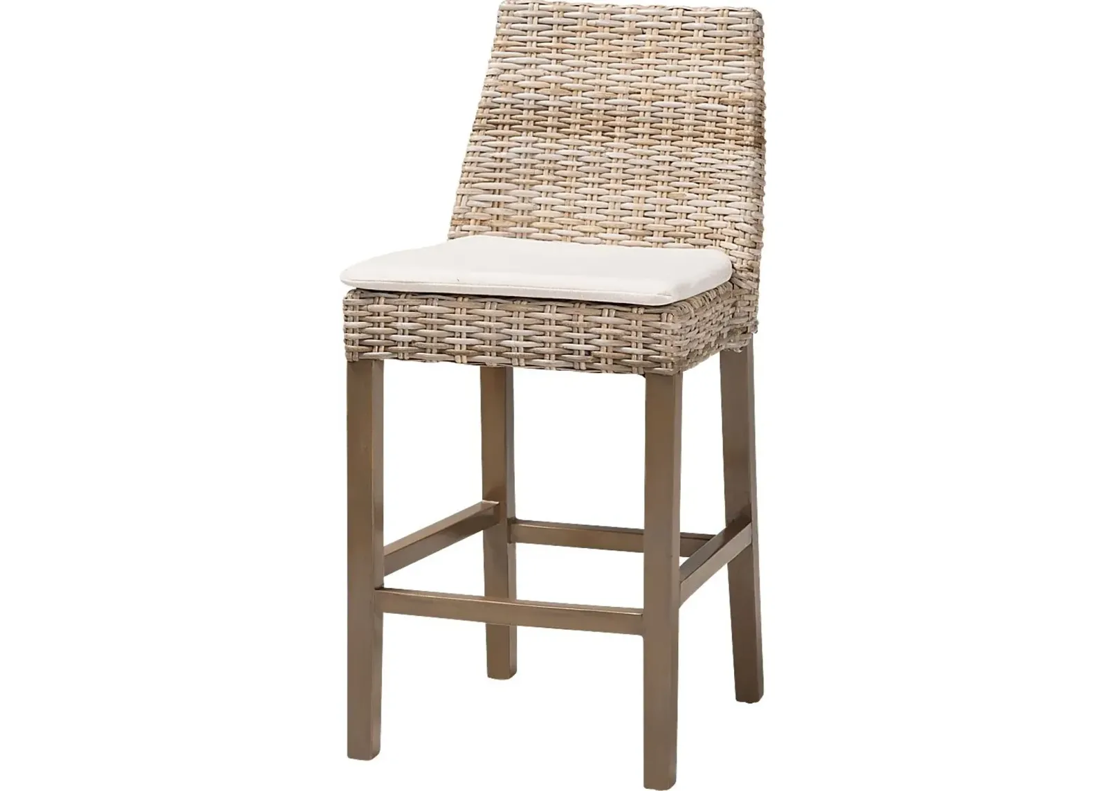 Paschall Taupe Counter Stool